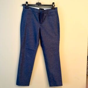 Banana Republic Sloan pants size 4 denim like colour